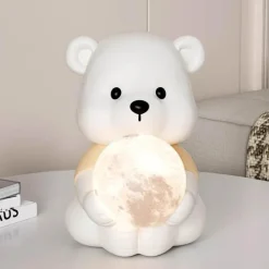 Bright Accents Beleuchtung-Süßes Goodbye Bär Nachtlicht - Kinderzimmerlampe