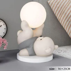 Bright Accents Beleuchtung-Süßes Goodbye Bär Nachtlicht - Kinderzimmerlampe