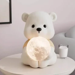 Bright Accents Beleuchtung-Süßes Goodbye Bär Nachtlicht - Kinderzimmerlampe