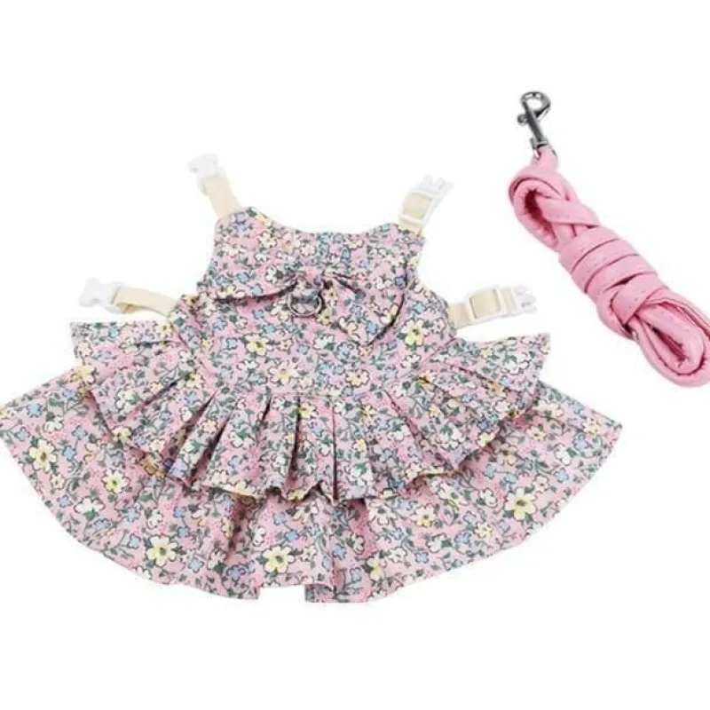 Decor Haustierzubehör-Süßes Kaninchen-Jeanskleid - Entzückendes Jeanskleid für Kinder