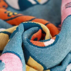 Wrap u0026 Relax Bettzeug-Süßes Katzen-Badetuch – schnelltrocknendes, saugfähiges Handtuch