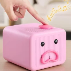 The Decor Haven Wohndeko-Süßes Sparschwein – Lustiges Sparschwein mit Gesicht