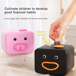 The Decor Haven Wohndeko-Süßes Sparschwein – Lustiges Sparschwein mit Gesicht