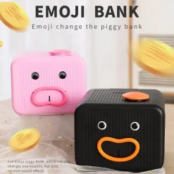 The Decor Haven Wohndeko-Süßes Sparschwein – Lustiges Sparschwein mit Gesicht