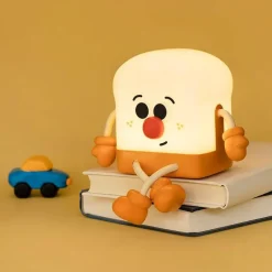 Bright Accents Beleuchtung-Süßes Toast-Nachtlicht – Dekorative Lampe für Kinder