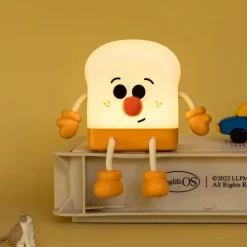Bright Accents Beleuchtung-Süßes Toast-Nachtlicht – Dekorative Lampe für Kinder