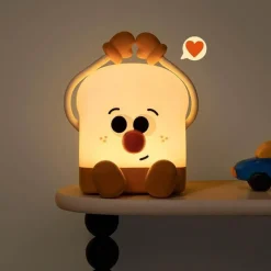 Bright Accents Beleuchtung-Süßes Toast-Nachtlicht – Dekorative Lampe für Kinder