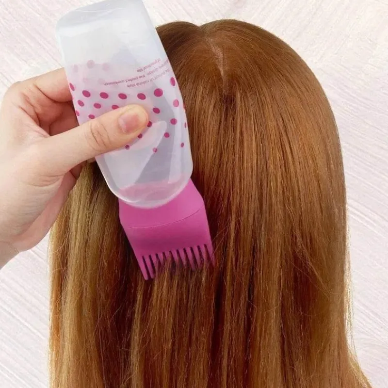 Velvo Care Männerpflege|Frauenpflege-Shampoo-Öl-Applikatorkamm – Einfaches Werkzeug zum Auftragen von Farbe