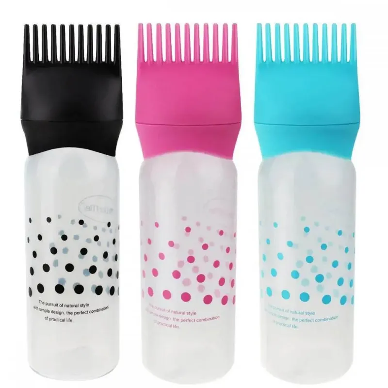 Velvo Care Männerpflege|Frauenpflege-Shampoo-Öl-Applikatorkamm – Einfaches Werkzeug zum Auftragen von Farbe