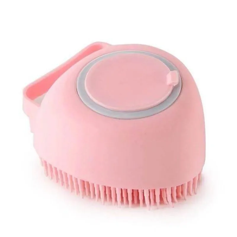 The Blissful Bath Haustierzubehör|Reinigungswerkzeuge Für Haustiere-Shampoo-Spenderbürste - Flüssigseifen-Badebürste