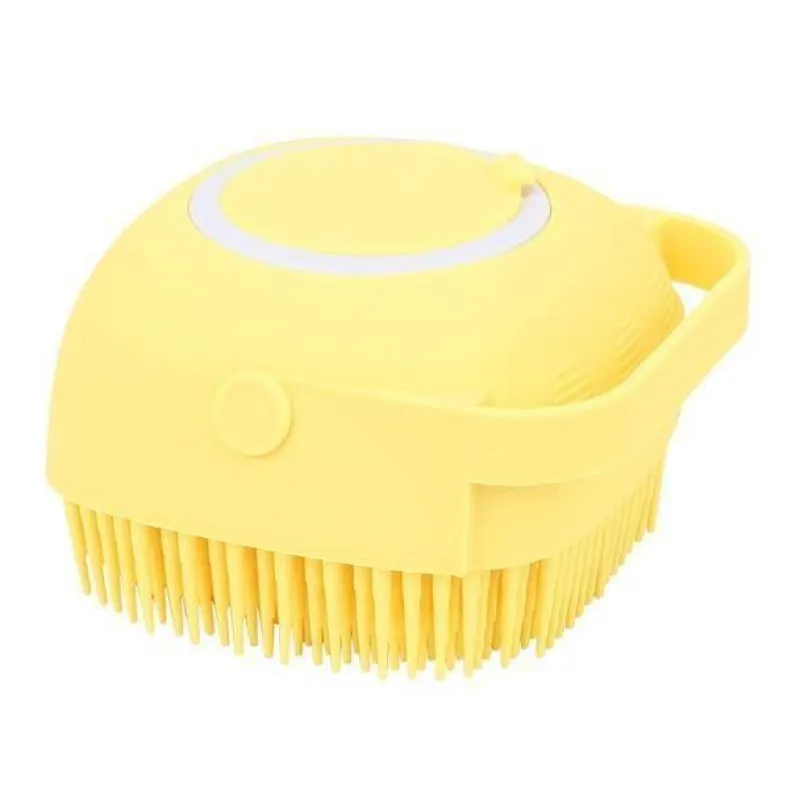 The Blissful Bath Haustierzubehör|Reinigungswerkzeuge Für Haustiere-Shampoo-Spenderbürste - Flüssigseifen-Badebürste