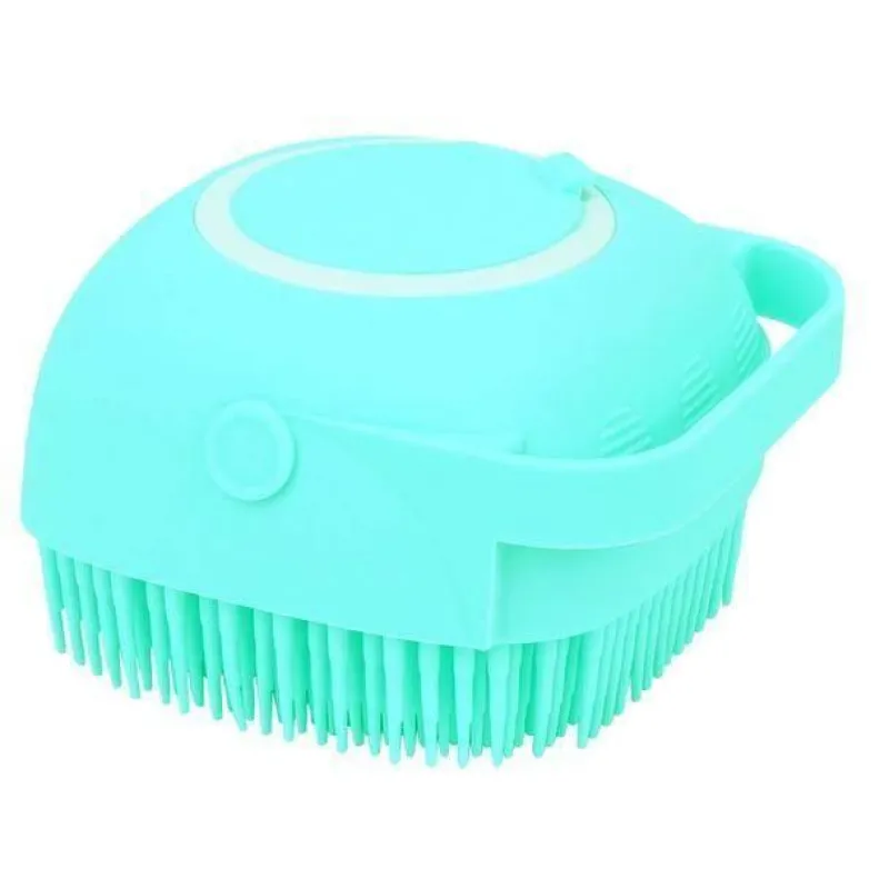 The Blissful Bath Haustierzubehör|Reinigungswerkzeuge Für Haustiere-Shampoo-Spenderbürste - Flüssigseifen-Badebürste