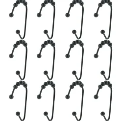 Aqua Essence Badezimmer-Shower Curtain Hooks - Stylish Easy Bathroom Accessories for Quick Use
