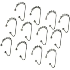 Aqua Essence Badezimmer-Shower Curtain Hooks - Stylish Easy Bathroom Accessories for Quick Use