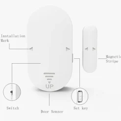 Comfort u0026 Style Gadgets Für Zuhause-Sicherheitsalarm mit hoher Dezibelzahl – Tonalarmsensor