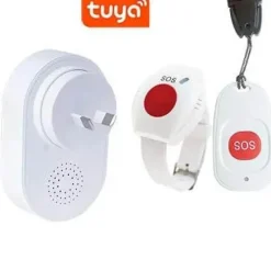 Tranquil Touch Mobilitäts- Und Support-Tools|Gesundheits-Gadgets-Sicherheitsarmband für Senioren - WiFi-SOS-Alarm