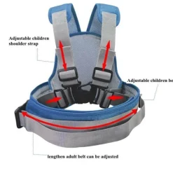 The Decor Haven Fahrräder & Verkehr-Sicherheitsgurt für Kinder-Motorräder – süßes Cartoon-Design