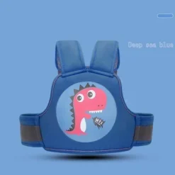 The Decor Haven Fahrräder & Verkehr-Sicherheitsgurt für Kinder-Motorräder – süßes Cartoon-Design