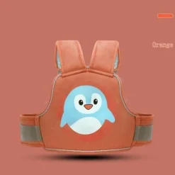 The Decor Haven Fahrräder & Verkehr-Sicherheitsgurt für Kinder-Motorräder – süßes Cartoon-Design