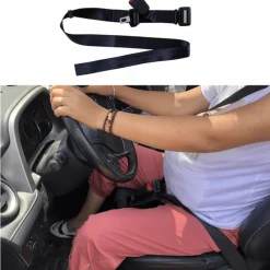 The Relaxation Nook Autozubehör|Automobilindustrie-Sicherheitsgurtversteller fürs Auto während der Schwangerschaft – Sicherer Komfort für Mütter
