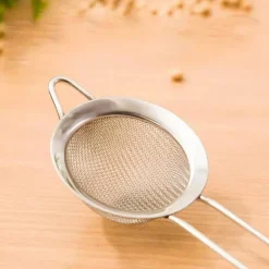 Tom Küche & Esszimmer-Sieb aus Edelstahl – Küchenwerkzeug für Mehl und Gebäck