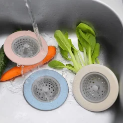 The Culinary Kit Küche & Esszimmer-Silikon-Abflusssieb – Küchen-Abflussstopfen
