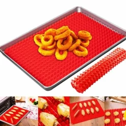 Tom Küche & Esszimmer-Silikon-Backmatten - Antihaft-Backbleche Multifunktionsformen