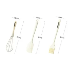 Decor Küche & Esszimmer-Silikon-Backwerkzeug-Set – Unverzichtbare Küchenutensilien zum Backen