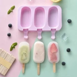 Deco Küche & Esszimmer-Silikon-Cartoon-Eiscremeformen – Hausgemachte Leckereien