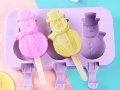 Deco Küche & Esszimmer-Silikon-Cartoon-Eiscremeformen – Hausgemachte Leckereien