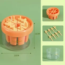 Decor Küche & Esszimmer-Silikon-Eiscremeform – DIY-Zubereiter für hausgemachte Leckereien