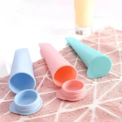 Tom Küche & Esszimmer-Silikon-Eisform für Stieleis – leicht zu reinigende hausgemachte Eismaschine