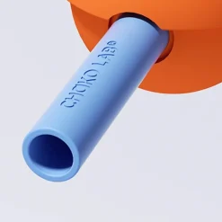 Decor Küche & Esszimmer-Silikon-Eisform für Stieleis – 2-in-1-Eismaschine mit Strohhalm