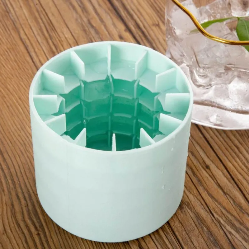 The Culinary Kit Küche & Esszimmer-Silikon-Eiskübelform - Kreatives Tassentablett