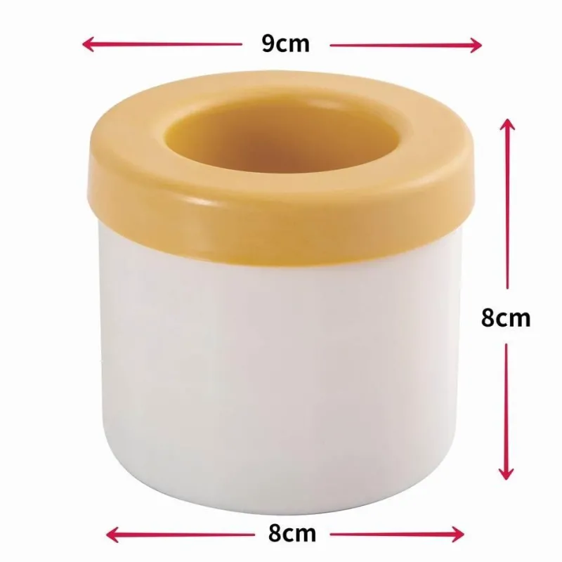 The Culinary Kit Küche & Esszimmer-Silikon-Eiskübelform - Kreatives Tassentablett