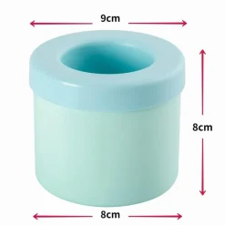 The Culinary Kit Küche & Esszimmer-Silikon-Eiskübelform - Kreatives Tassentablett