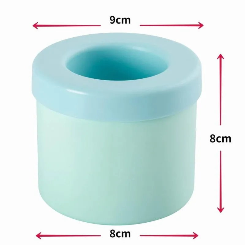 The Culinary Kit Küche & Esszimmer-Silikon-Eiskübelform - Kreatives Tassentablett