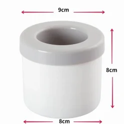 The Culinary Kit Küche & Esszimmer-Silikon-Eiskübelform - Kreatives Tassentablett