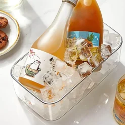 Decor Küche & Esszimmer-Silikon-Eiswürfelschale – Schnellverschluss-Eiswürfelbereiter