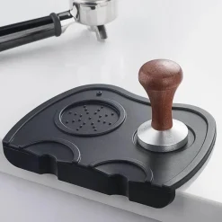 Tom Küche & Esszimmer-Silikon-Espresso-Stampfmatte – Kaffee-Barista-Werkzeug