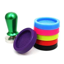 Tom Küche & Esszimmer-Silikon-Espresso-Tampermatte - Barista-Tamperständer