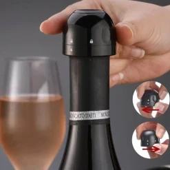 Deco Küche & Esszimmer-Silikon-Flaschenverschluss - Wiederverwendbarer Getränkeverschluss