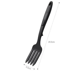 Tom Küche & Esszimmer-Silikon-Flexgabel – hitzebeständiges, antihaftbeschichtetes Küchenwerkzeug zum Backen und Rühren