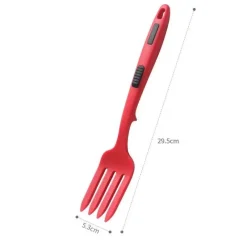 Tom Küche & Esszimmer-Silikon-Flexgabel – hitzebeständiges, antihaftbeschichtetes Küchenwerkzeug zum Backen und Rühren