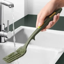 Tom Küche & Esszimmer-Silikon-Flexgabel – hitzebeständiges, antihaftbeschichtetes Küchenwerkzeug zum Backen und Rühren