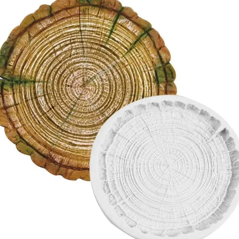 Tom Küche & Esszimmer-Silikonform mit Tannenzapfen und Blättern – Backwerkzeug für die Feiertage