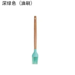 Tom Küche & Esszimmer-Silikon-Kochutensilien-Set – Küchenutensilien mit Holzgriff