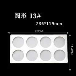 Tom Küche & Esszimmer-Silikon-Kuchenform – geometrische Formen für DIY-Schokoladen-Backdekor