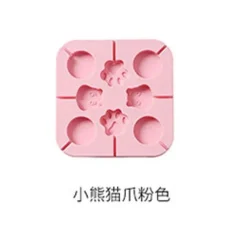 Tom Küche & Esszimmer-Silikon-Lolliform – DIY-Süßigkeiten-Dekor mit süßen Mustern