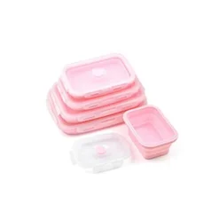 Tom Küche & Esszimmer-Silikon-Lunchbox-Set – Frischhaltebehälter